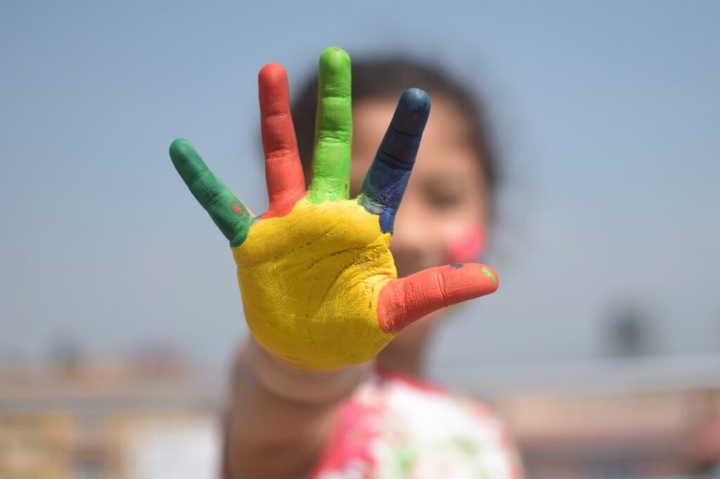 Colorful, Five Fingers, Kid-4043742.Jpg